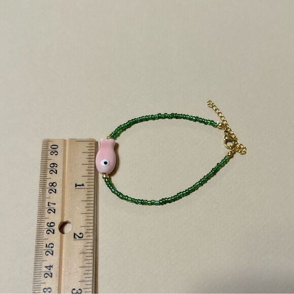 Boho beaded bracelet N622 - Picture 4 of 4